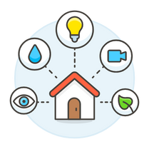 connected home (small icon)