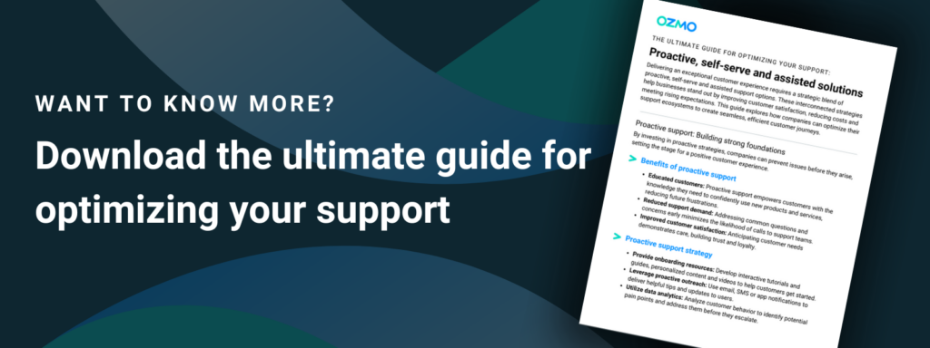 Optimizing for holistic support guide