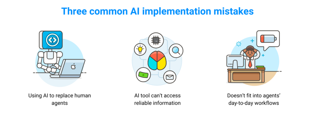 common AI implementation mistakes