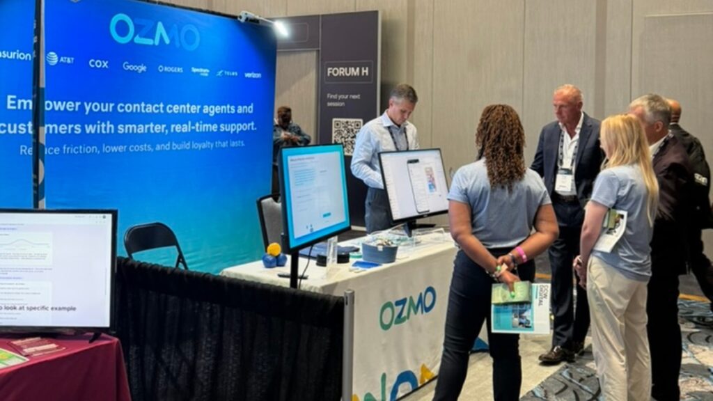 Ozmo booth at CCW 2026